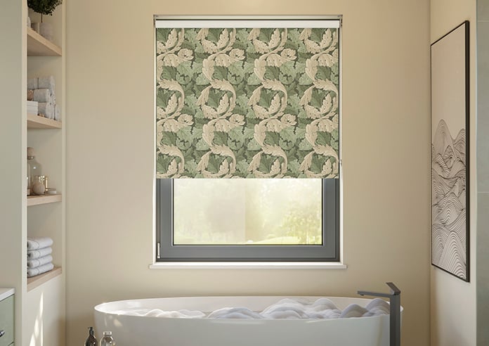 William Morris At Home Acanthus, Nettle - Twist&Fit Roller Blind - Image 3